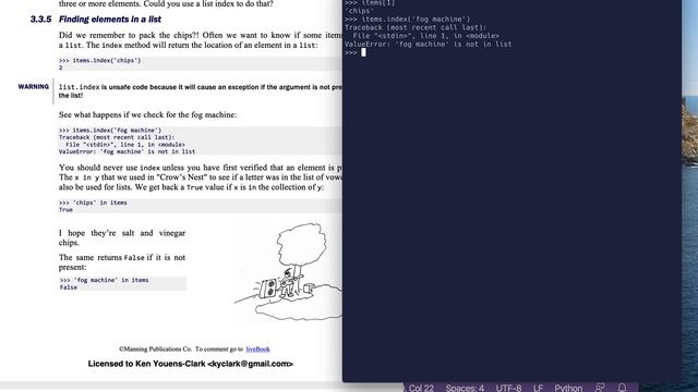 Tiny Python Projects: Ch 3 Pt 8 (List index) смотреть онлайн