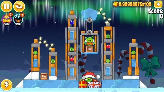 Angry Birds Seasons #25. Зимняя ветчина чудес 1/2 смотреть онлайн