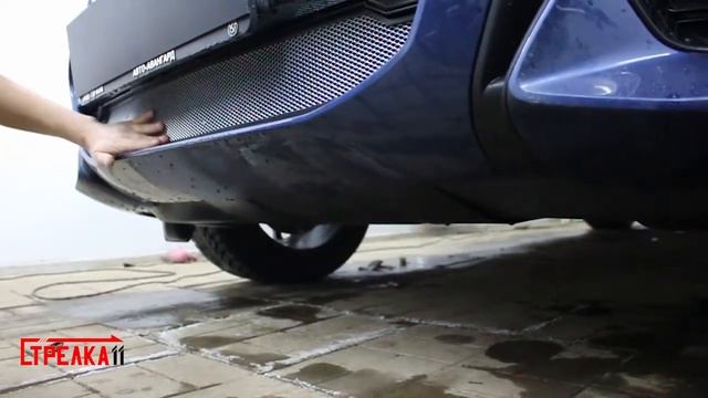 Защита радиатора BMW X3 (III) с 2017г.в. (Хром) - strelka11.ru смотреть онлайн