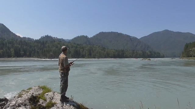 рыбалка река Катунь Горный Алтай смотреть онлайн