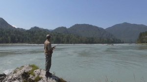 рыбалка река Катунь Горный Алтай