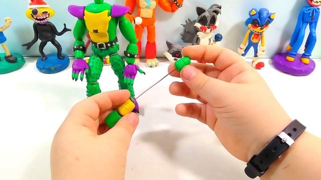 КАК СЛЕПИТЬ ГЛЭМ РОК МОНТИ  ? #FNAF9 Five Nights At Freddy's