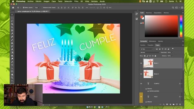 Las capas en Photoshop - Curso Completo de Adobe Photoshop 2022 en Español (3/40) смотреть онлайн