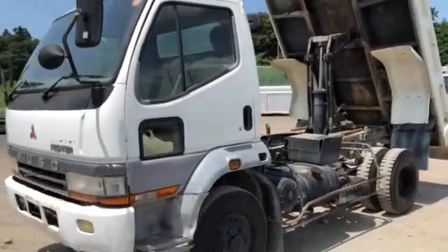 1996 Model, Mitsubishi Mignon Dumper 6D17 Engine, Air Brake !! смотреть онлайн