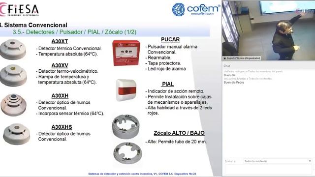 Incendio, Centrales Cofem - Parte 1
