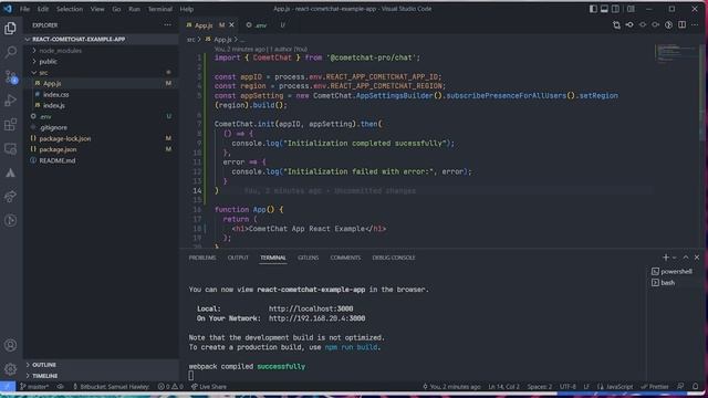 CometChat ReactJS Getting Started Tutorial in 20 mins | Facebook Messenger Clone React смотреть онлайн