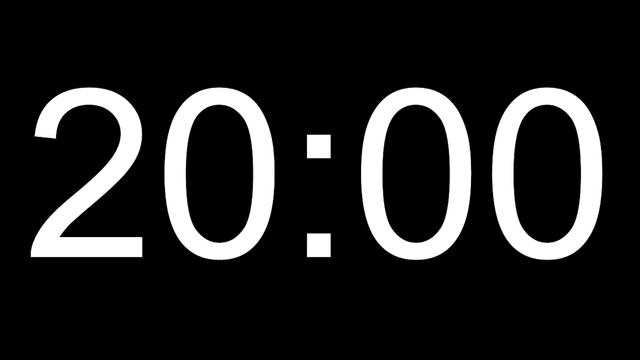 40 Minute Silent Timer - Countdown