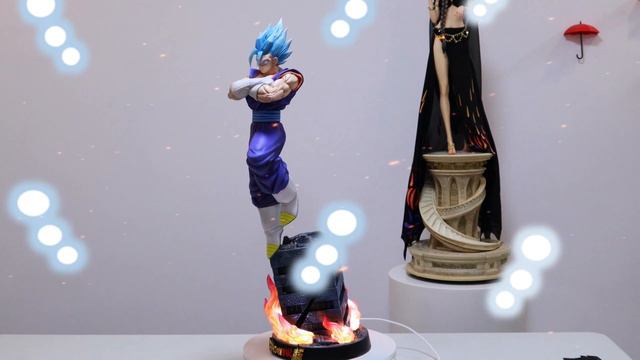 Vegetto Arrived at the Future Battlefield! REAL & Yav May Dragon Ball Super Resin Statue GK Figure смотреть онлайн