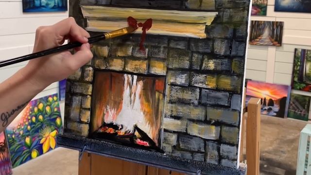 ACRYLIC PAINTING “‘Twas The Night Before Christmas” EASY STEP BY STEP ? soft spoken смотреть онлайн