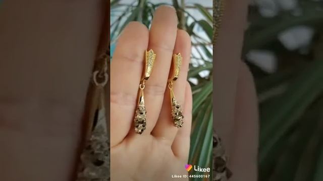 Серьги из кристаллов Сваровски. #Swarovski смотреть онлайн