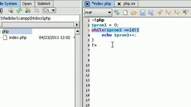 PHP Урок 17 - while цикъл смотреть онлайн