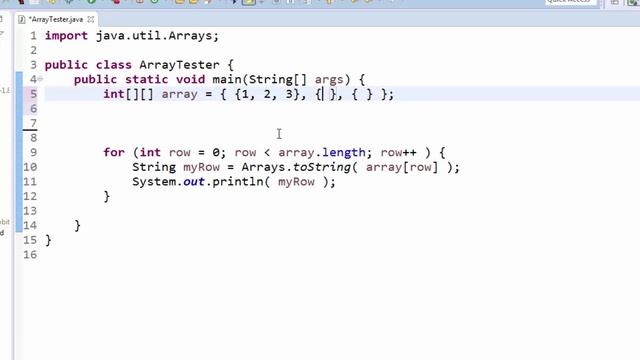 Intro to 2d Arrays in Java смотреть онлайн