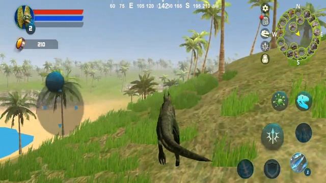 Best Dino Games - Allosaurus Simulator Dinosaur Survival Battle 3D Android Gameplay смотреть онлайн