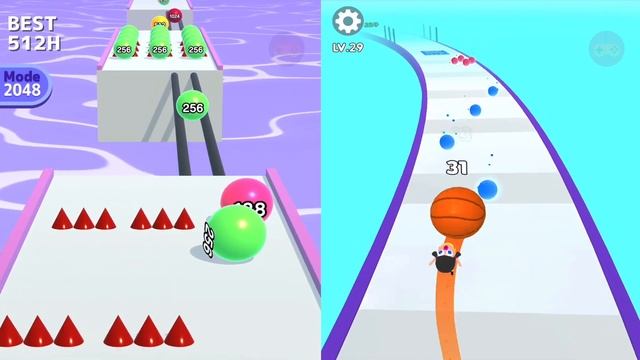 ✅ Satisfying Mobile Games - Count Masters Vs Stack Rider - All Level Gameplay смотреть онлайн