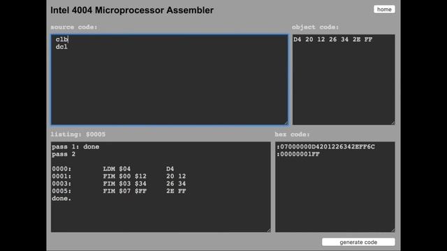 Intel 4004 Introduction смотреть онлайн