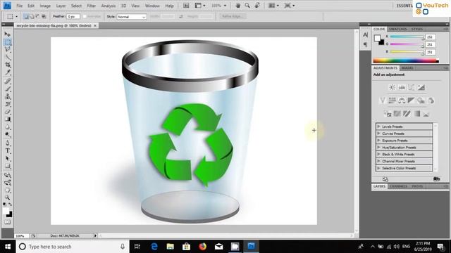 How to convert Indexed image into RGB color image ? | Adobe Photoshop | Quick selection tool proble смотреть онлайн