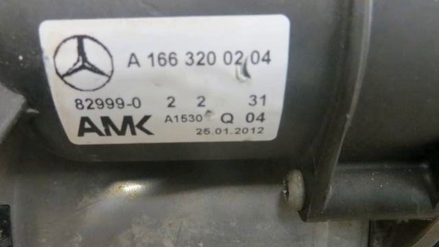 Компрессор пневмоподвески Мерседес МЛ ГЛ 166 Насос подвески mercedes W166 X166 a1663200104 смотреть онлайн
