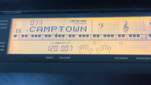 Casio demo CampTown the CDP-230R смотреть онлайн