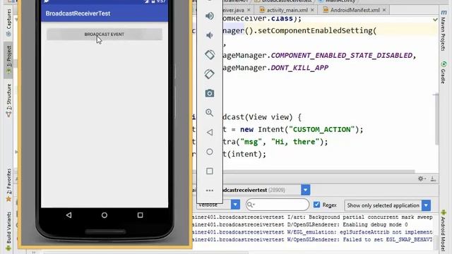 Android BroadCast Receiver tutorial in BITM batch 12 смотреть онлайн