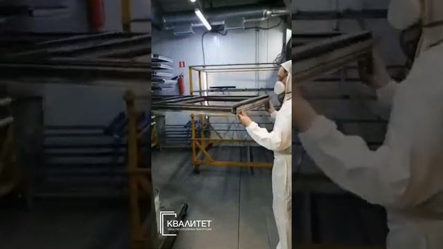 Покраска окон ПВХ от Завода Светопрозрачных Конструкций Квалитет смотреть онлайн