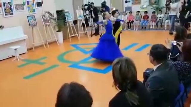 Вальс Тофика Кулиева.Хореограф Марьям Кулиева. смотреть онлайн