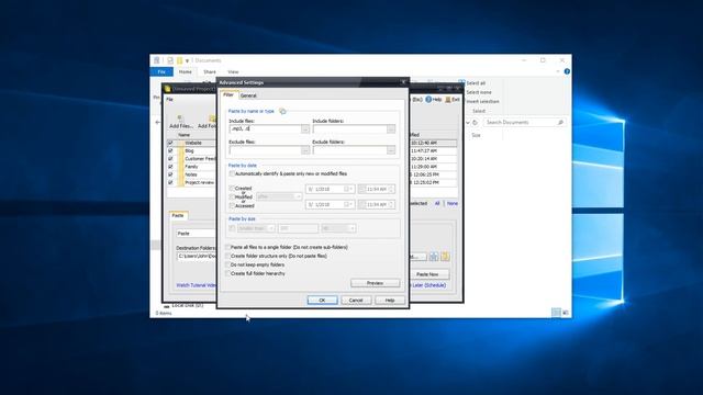 Windows:Copy specific files from multiple folders into a single folder using Copywhiz смотреть онлайн