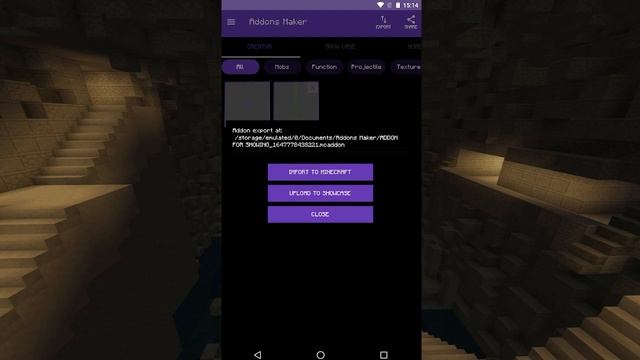 Как достать аддон из Addons Maker Mcbe || создание аддона #23