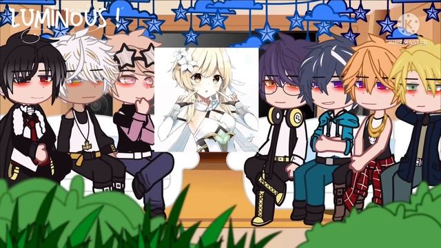 Obey me! React to F!Mc as Lumine//Yandere AU смотреть онлайн