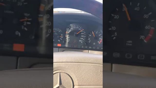Разгон кабана до 250км/ч W140 S600 V12 Hamburg