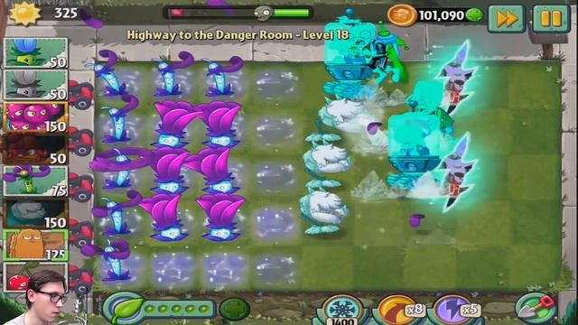 Прохождение Plants vs Zombies - Highway to the Danger Room 16-20 смотреть онлайн