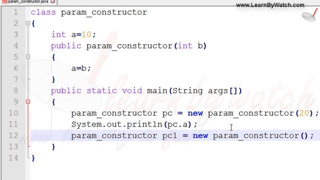Parameterized Constructor or Constructor Overloading in JAVA | Hindi / Urdu смотреть онлайн