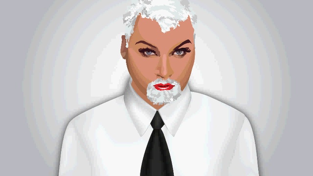 Белый властелин за честные выборы. Митинг 24 декабря