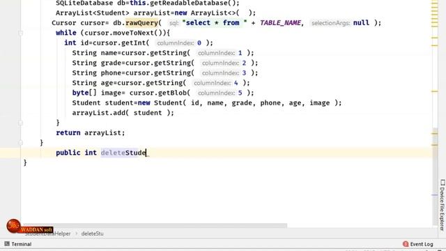 SQLite Course Tutorial 4: Abs Menu and Delete Record from SQLite Database in Android (waddan soft) смотреть онлайн