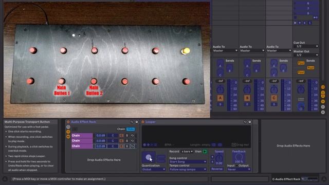 PC Live Looping Tutorials 3. Лайв  лупинг. Стандартный лупер Ableton