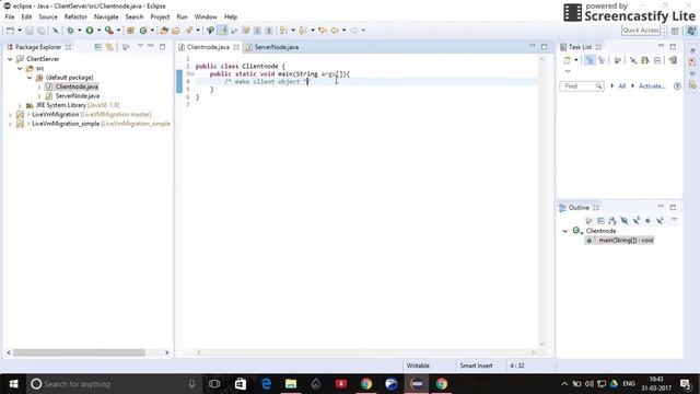 Client Server Communication in Java using Sockets смотреть онлайн
