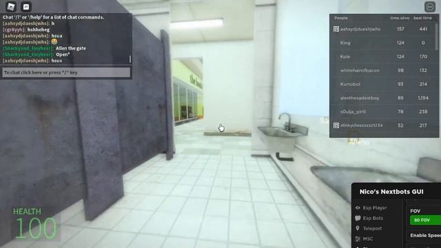 nico's nextbots Script! смотреть онлайн