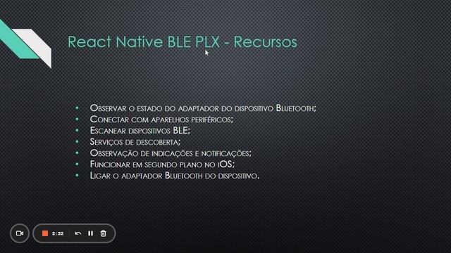 React native ble plx Uma biblioteca para React смотреть онлайн