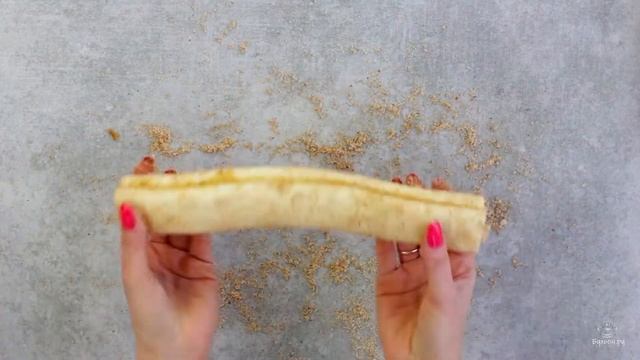 Печенье "Ушки" из слоеного теста смотреть онлайн