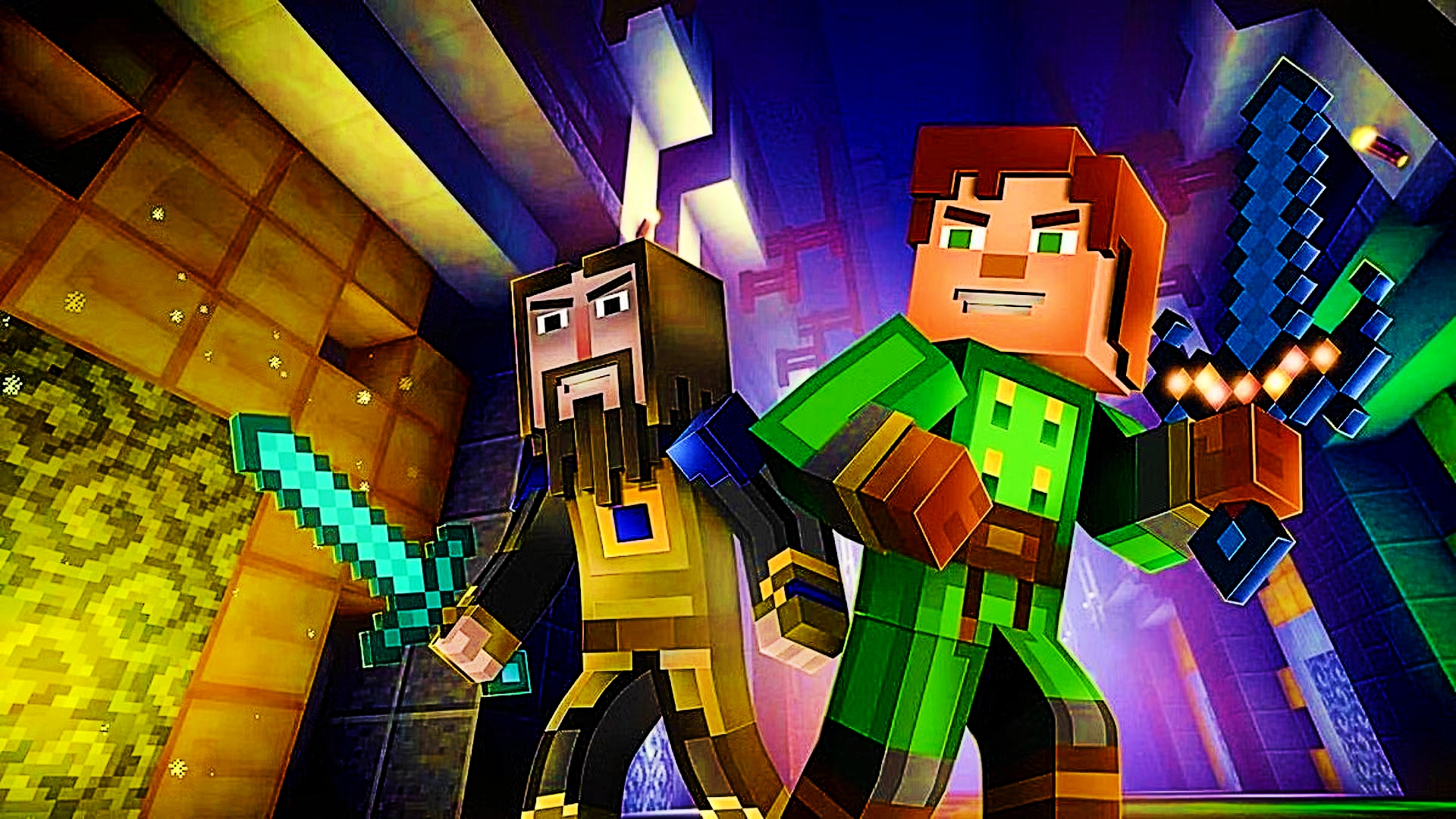 Minecraft - Story Mode 🕋 ПОЛНАЯ ИСТОРИЯ И НЕВЕРОЯТНЫЕ ПРИКЛЮЧЕНИЯ смотреть онлайн