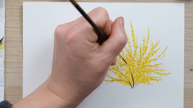 Discover The Joy Of Nature Journaling | Paint Watercolour Forsythia