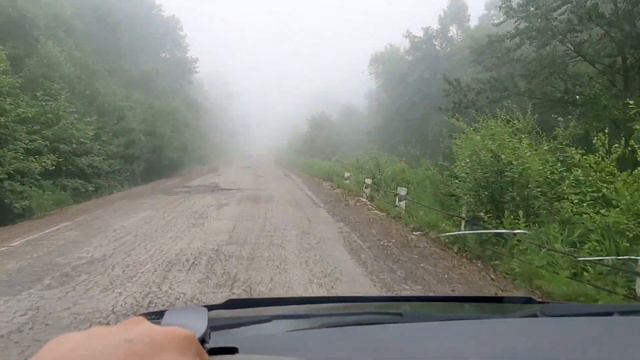 Путешествие на Автодоме УАЗ Профи. 5 день. Море!!! Ночевали на пляже. Едем в Пластун, Терней. смотреть онлайн