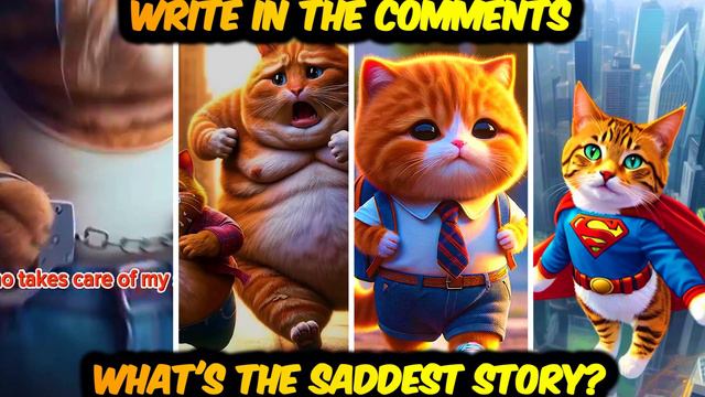 Sad Story - Cat AI #cat #cute #cutecat