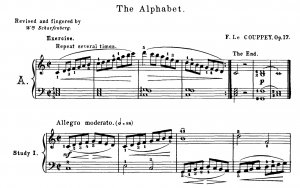 Лекуппе Ф. «Алфавит», ор. 17 [Этюды для начинающих]