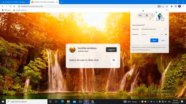How to Make a chat system using PHP | Hirunatech LK смотреть онлайн