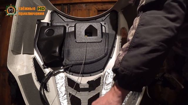 СнегоходТайга Варяг 550V/Экономим 3000р на установке датчика ТВГ для приборной панели KOSO