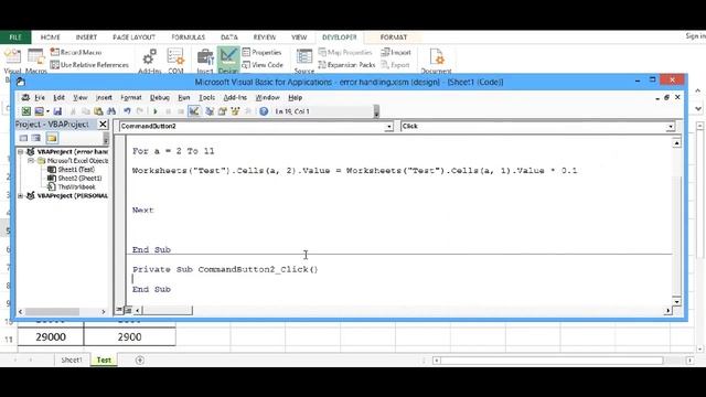 Excel VBA Tutorial 13 - Error Handling in VBA смотреть онлайн