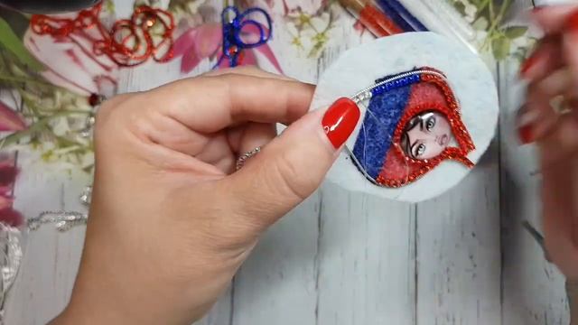 Брошь МАТРЁШКА/мастер класс/ Brooch MATRYOSHKA master class #брошьизбисера #брошьматрешка #броши смотреть онлайн