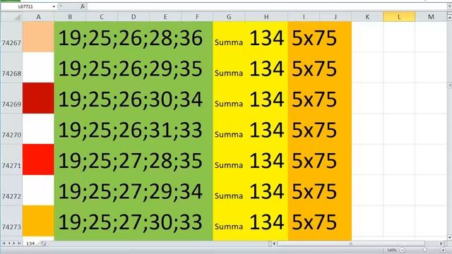 all combinations for lotto 6 out of 36 in total 6/36 Lotto Kombination 5x75 Summa 134 video 96 смотреть онлайн