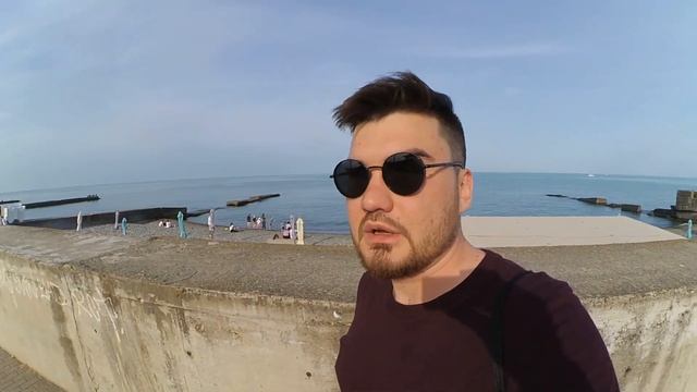 Работаю удаленно из Адлера июнь 2022 день 2 (УТРО, МОРЕ, Гостевой дом Ключевой 9) смотреть онлайн