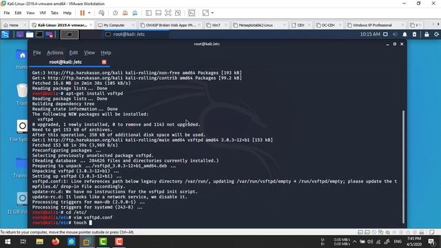 How to configure FTP server on Kali Linux|vsftpd смотреть онлайн